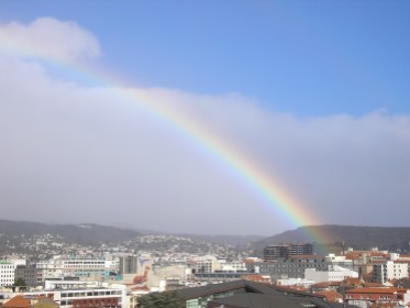 Clermont_Ferrand rainbow Photograph By Caroline Layt - Photograph Caroline Layt